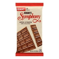 Hershey szimfóniája tejcsokoládé Óriás cukorka, bár 7. oz