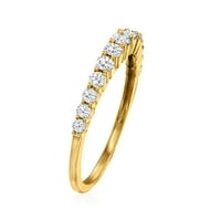 Ross-Simons 0. ct. t. w. gyémánt fokozatú gyűrű 14kt sárga aranyban női, felnőtt