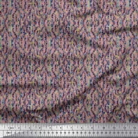 Soimoi Poly Georgette Szövet virágos Shirting nyomtatási szövet által Udvar széles