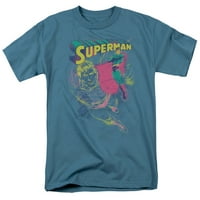 Superman-Super Spray-Rövid Ujjú Ing-Nagy