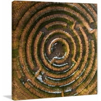 Marmont Hill Crop Circle , Karolis Janulis festés nyomtatás csomagolt vászonra