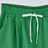 Patlollav női nyári rövidnadrág szilárd öt pont plusz méretű nadrág a Clearance