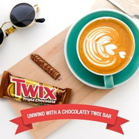 Twix, Hármas Csokoládé Süti Bár Cukorka Teljes Méretű, 1. Oz