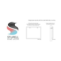 Stupell Industries Szürreális Face Fireflies kompozíció grafikus galéria csomagolt vászon nyomtatott fali művészet,