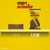 Hershey Mr. Goodbar csokoládé mogyoróval Óriás cukorka, bár 7. oz