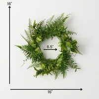 16 H Sullivans Zöldellő Leveles Lombgyűrű, Zöld