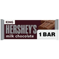 Hershey tejcsokoládé King méretű cukorka, bár 2. oz