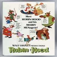 Disney Robin Hood-Egy Lapos Fali Poszter, 22.375 34