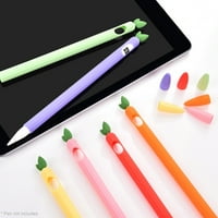 Anvazise Puha szilikon aranyos zöldség alakú védőtok az Apple Pencil avokádóhoz * az Apple Pencil 1-hez