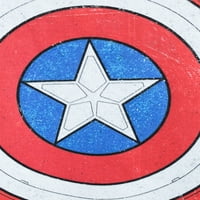 Marvel férfi kapitány Amerika póló