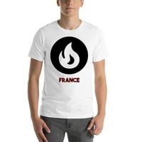 3XL Franciaország tűz Stílus Rövid ujjú pamut póló Undefined Ajándékok