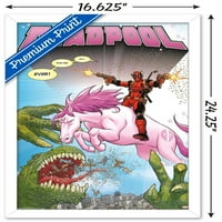 Marvel Comics-Deadpool-Egyszarvú Fali Poszter, 14.725 22.375