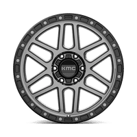 Alumínium felni KM MESA 20x9in szatén fekete, szürke árnyalatú kivitelben, KM54429068400
