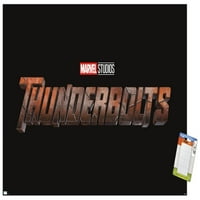 Marvel Thunderbolts-Logó Fali Poszter, 22.375 34