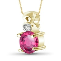 JewelersClub 0. CTW Pink Topaz Gemston