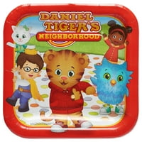 Daniel Tiger tér desszert tányér, ban ben, 8ct