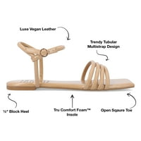 Journee Gyűjtemények Női Lyddea Tru Comfort Hab Csat Több Szíj Szandál