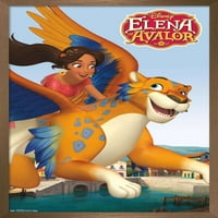 Disney Elena Avalor-Flight fal poszter Push csapok, 14.725 22.375