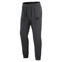 Férfi fanatikusok márkás Heather faszén San Jose Sharks hiteles Pro Road Jogger Sweatpants