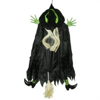 4.5 'Repülő és összeomló gonosz boszorkány lógó Halloween dekoráció