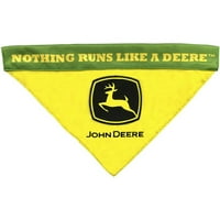 Pets First John Deere reverzibilis Pet Bandana kutyáknak és macskáknak, nagy Extra nagy