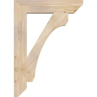 Ekena Millwork 1 2 W 30 D 42 H Legacy Slate Smooth Bracket, Douglas FIR