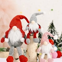 Fél Otthon Karácsony Arctalan Öreg Baba Karácsonyi Fa Dekoráció Lógó Gnome