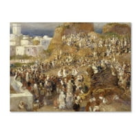 Pierre Renoir védjegye a „mecset” vászon művészete