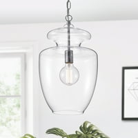 Sonnet 1-világos, átlátszó üveg Hydria váza függő lámpa