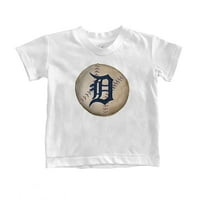 Ifjúsági Apró Fehérrépa Fehér Detroit Tigers Varrott Baseball Póló