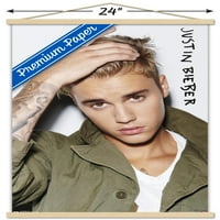Justin Bieber-Eyes fali poszter fa mágneses kerettel, 22.375 34