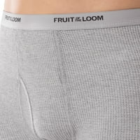 Fruit of the Loom férfi termikus gofri alsónemű, 2-csomag, S-5XL méretek