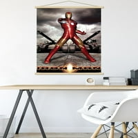Marvel Cinematic Universe-Iron Man-tartályok fali poszter fa mágneses kerettel, 22.375 34