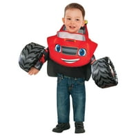 Rubie teherautó tunika Blaze, a szörny gépek fiú Halloween díszes ruha jelmez kisgyermek, XS