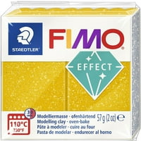 Fimo Effect polimer agyag 2oz-csillogó arany