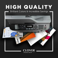 Clover Imaging nem OEM Új bíbor festékkazetta Kyocera TK-582-hez