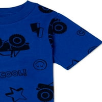 Garanimals Baby Boys rövid ujjú nyomtatási póló, méret 0m-24m