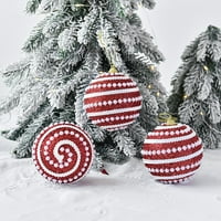 JPLZi karácsonyfa dekoráció karácsonyi labda színes labda mártott por labda karácsonyi díszek medál labda karácsonyi