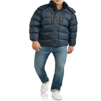 Éghajlati koncepciók férfiak teljes cipzáras kapucnis bordája középsúlyú kabát