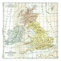 Ősi Brit szigetek-Cortambert Poszter Nyomtatás Cortambert Cortambert ITBI0005