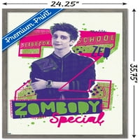 Disney Zombies-Zed Fali Poszter, 22.375 34 Keretes