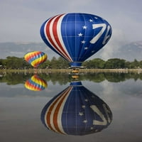 Hőlégballonok a Prospect-tó felett Don Grall