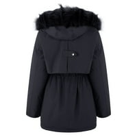 CAICJ kabátok nőknek nők Molett méretű napi téli kabát Hajtóka gallér Hosszú ujjú kabát Vintage vastag téli kabát nőknek