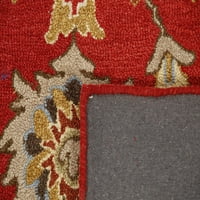Ottomanson Agra Mahal Beltéri Kézzel Készített Gyapjú Szőnyeg, 7'6 9'10