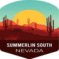 és R import Summerlin Dél-Nevada szuvenír Vinyl matrica matrica kaktusz sivatagi Design