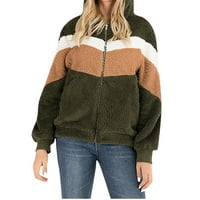 Szőrme kapucnis téli kabátok női gyapjú extrém hideg időjárás felsőruházat Gyapjú bélelt Hosszú ujjú kabát felöltő