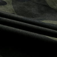 Férfi divat álcázás Multi-Pocket nadrág pamut nadrág overall rövidnadrág, hadsereg zöld