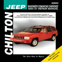 Jeep a Jeep Cherokee, Gr & Cherokee, Comanche, Wagoneer & Gr & Wagoneer Chilton Javítási kézikönyv ^