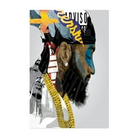 Figuratív zene Nipsey Hussle 16 20 Keret nélküli Wall Art Print