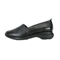 Órás kényelem április széles szélességű kényelmi cipő munka és alkalmi öltözék fekete 7